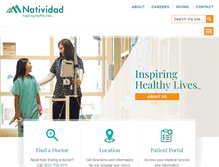 Tablet Screenshot of natividad.com