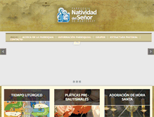 Tablet Screenshot of natividad.org.mx